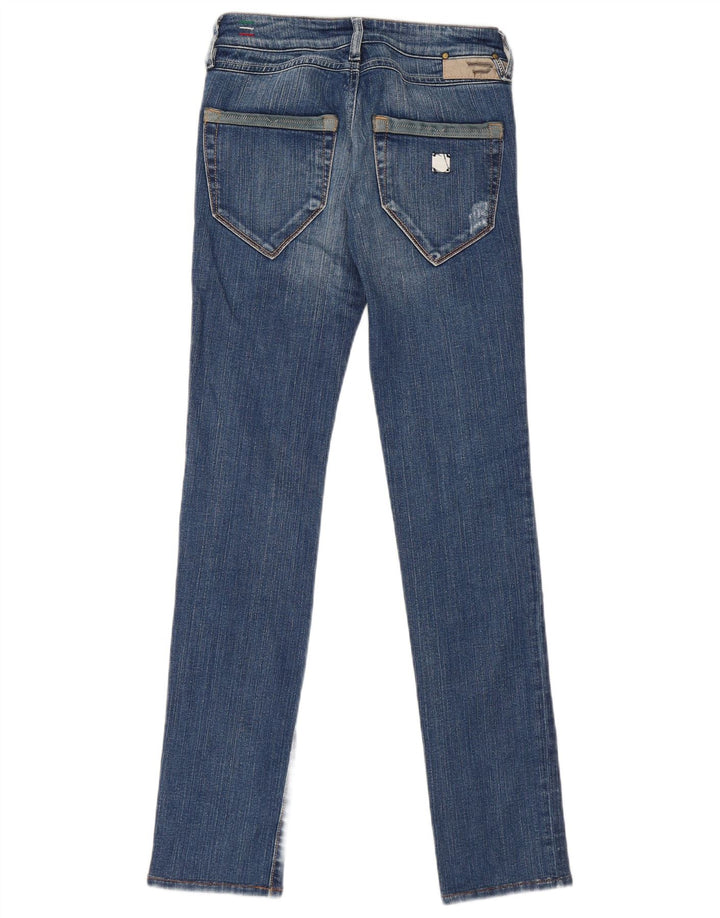 Diesel Feminino Clush Slim Jeans W24 L32 Azul Algodão
