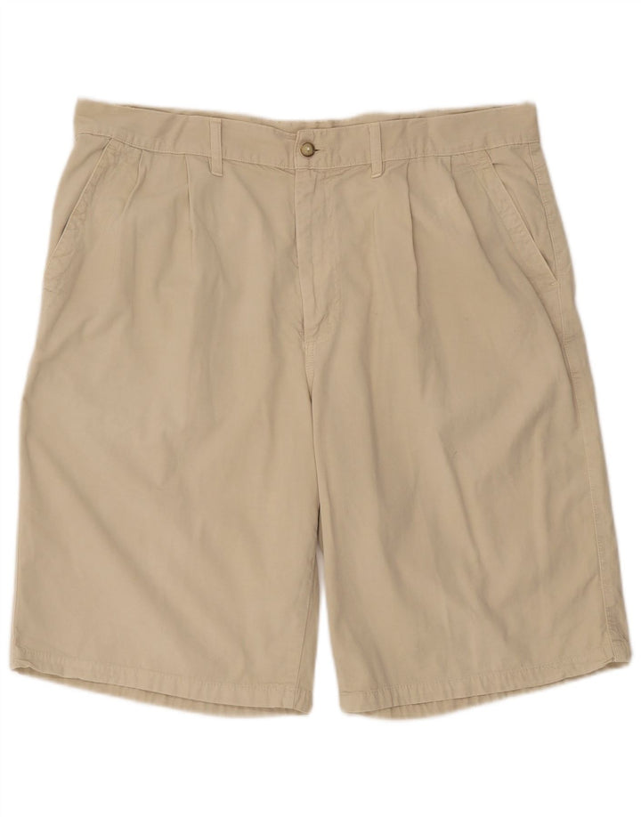 Shorts chino masculino CARRERA W38 XL algodão bege