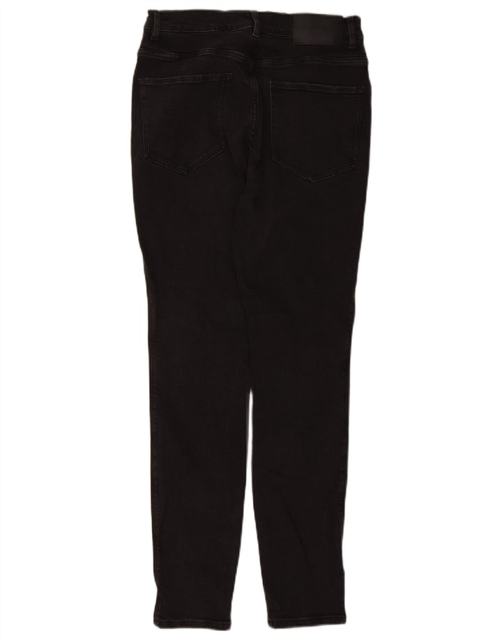 Jeans skinny feminino Massimo Dutti EU 40 médio W27 L29 algodão preto