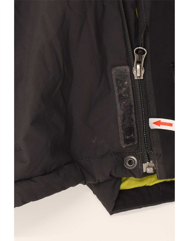 Jaqueta corta-vento masculina The North Face UK 38 cinza médio colorblock nylon