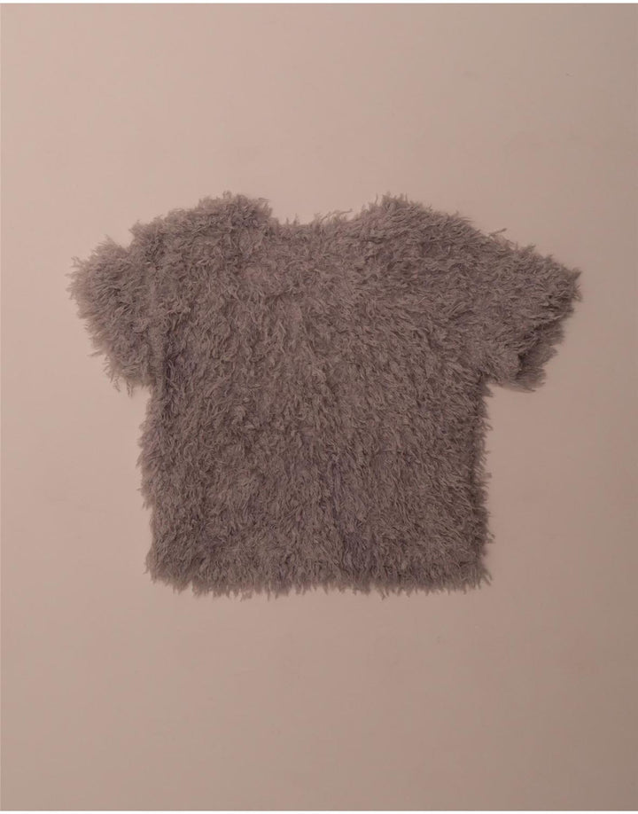 Blusa ZARA Meninas 8-9 Anos Cinza Poliéster