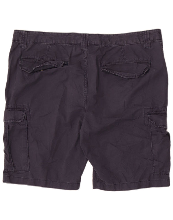 Shorts cargo masculino Marks & Spencer W40 XL azul marinho algodão