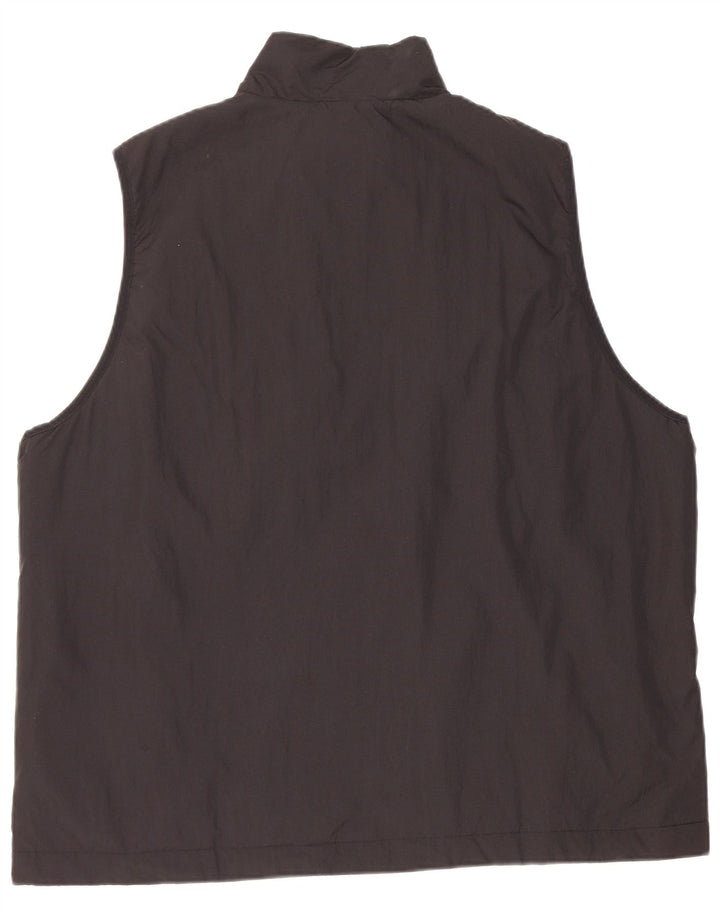 Colete utilitário masculino Adidas UK 40 grande nylon preto