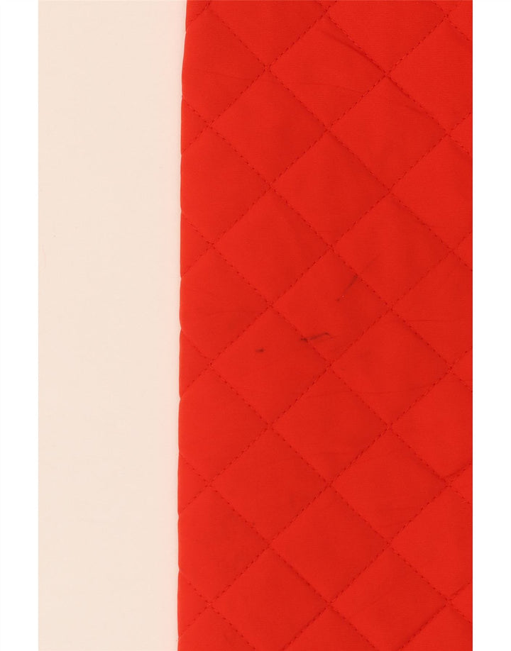 Jaqueta acolchoada feminina CALVIN KLEIN UK 18 XL poliéster vermelho
