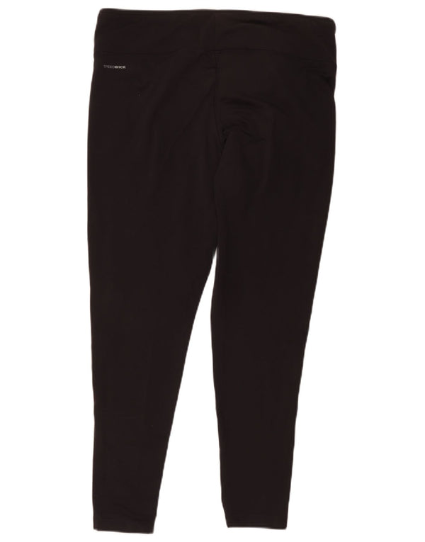 Leggings Reebok Mulher UK 20/22 XL Poliéster Preto
