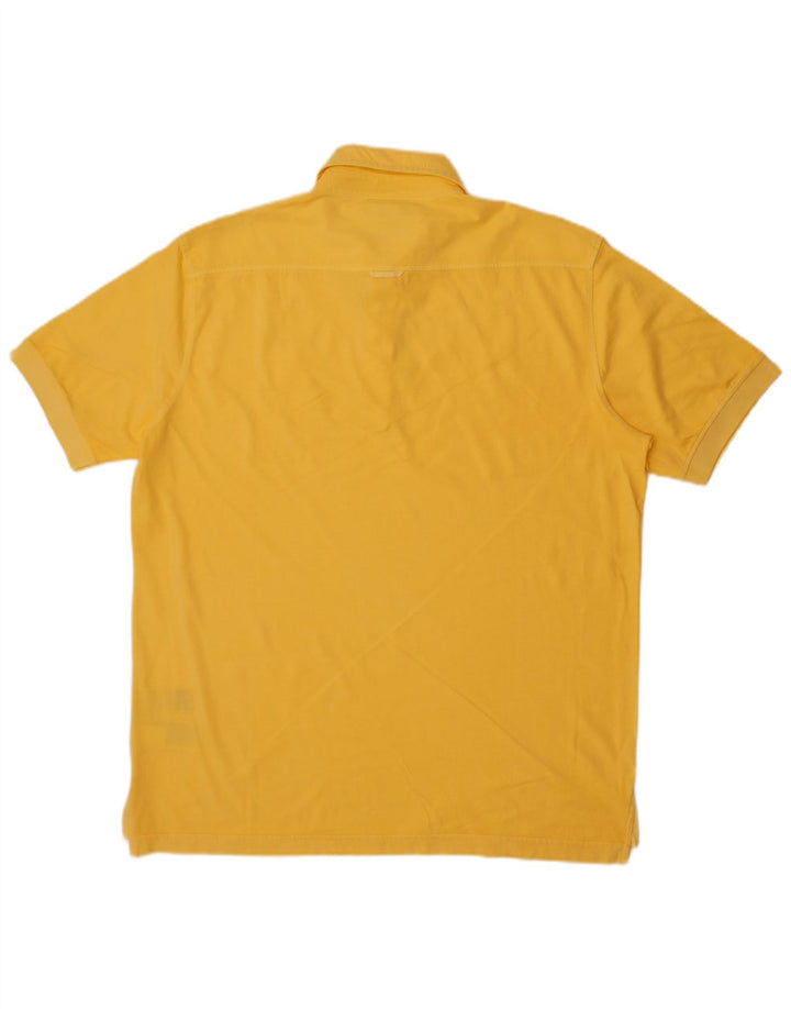 Camisa polo masculina Tommy Hilfiger Regular Fit XL algodão amarelo