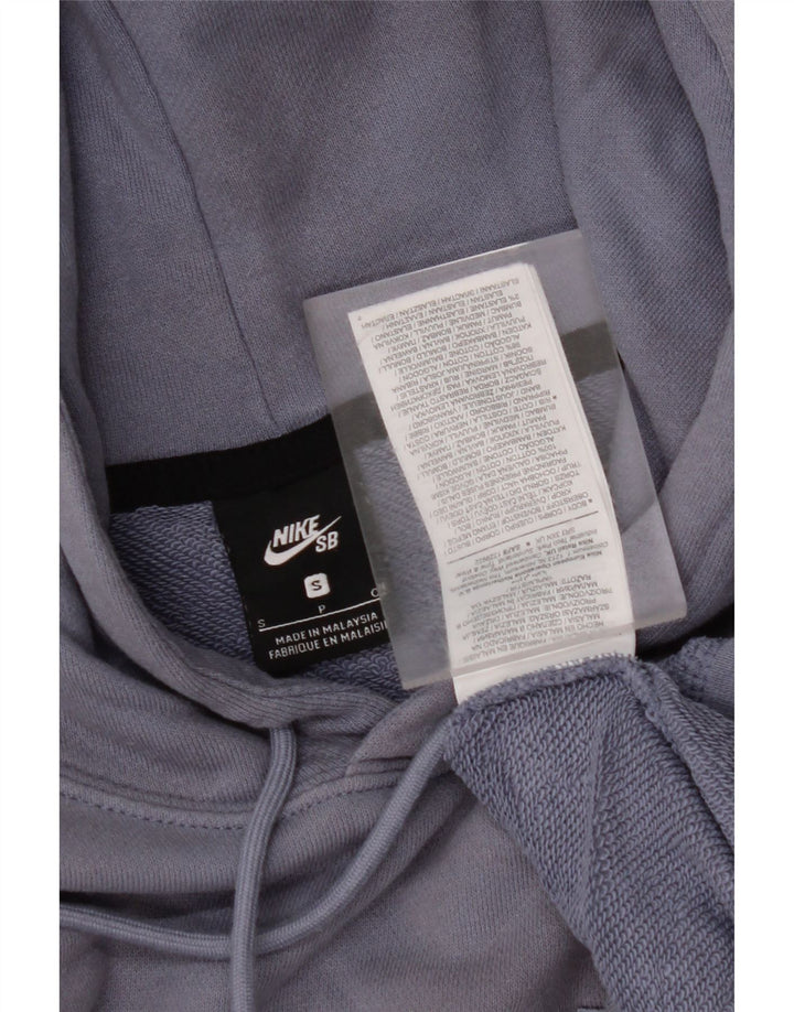 NIKE Mens Graphic Hoodie Jumper Pequeno Roxo Algodão