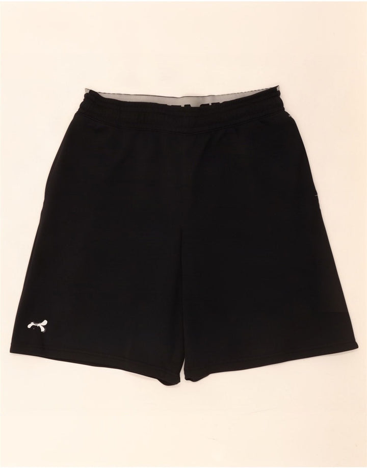 Shorts esportivos masculinos Under Armour Loose Fit Graphic médio preto
