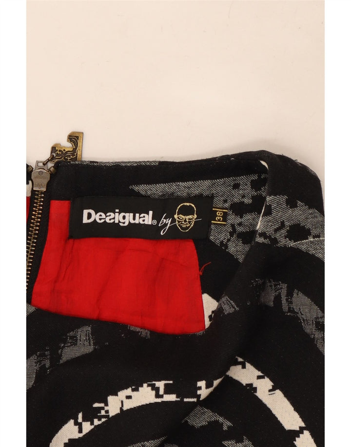 Vestido feminino Desigual sem mangas EU 38 médio multicolorido