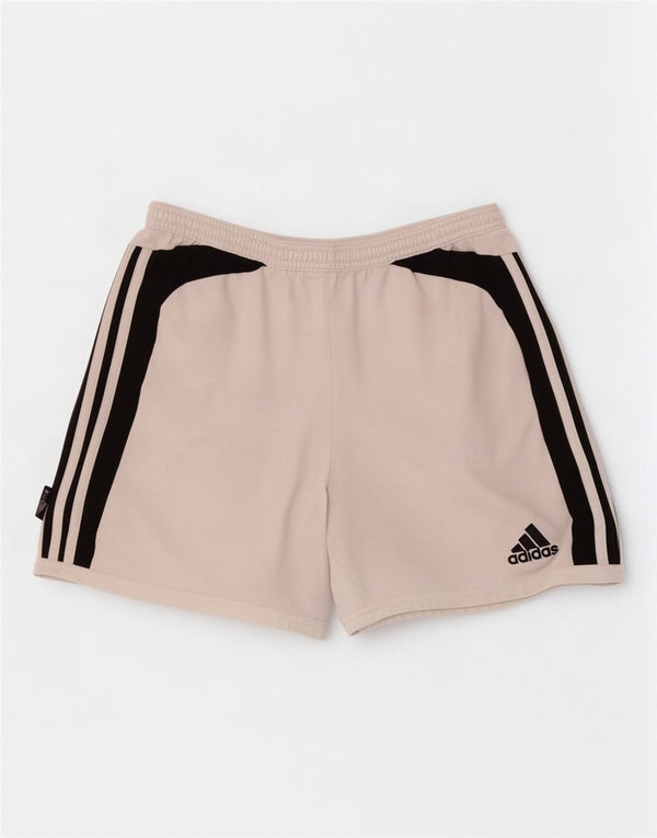 Adidas Masculino Climalite Sport Shorts Grande Branco Colorblock Poliéster