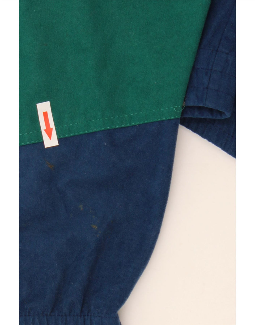 Jaqueta masculina de veludo Aesse 2XL azul marinho Colourblock poliéster
