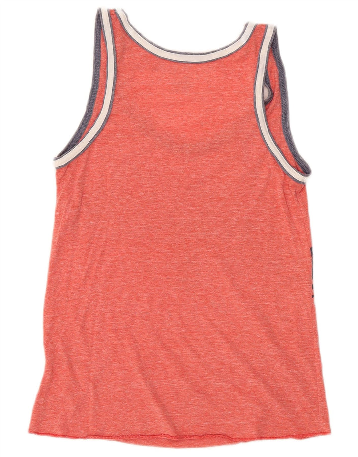 Colete gráfico feminino GENUINE MERCHANDISE UK 12 médio vermelho