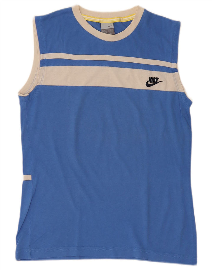 Colete masculino Nike UK 36/38 pequeno azul colorblock