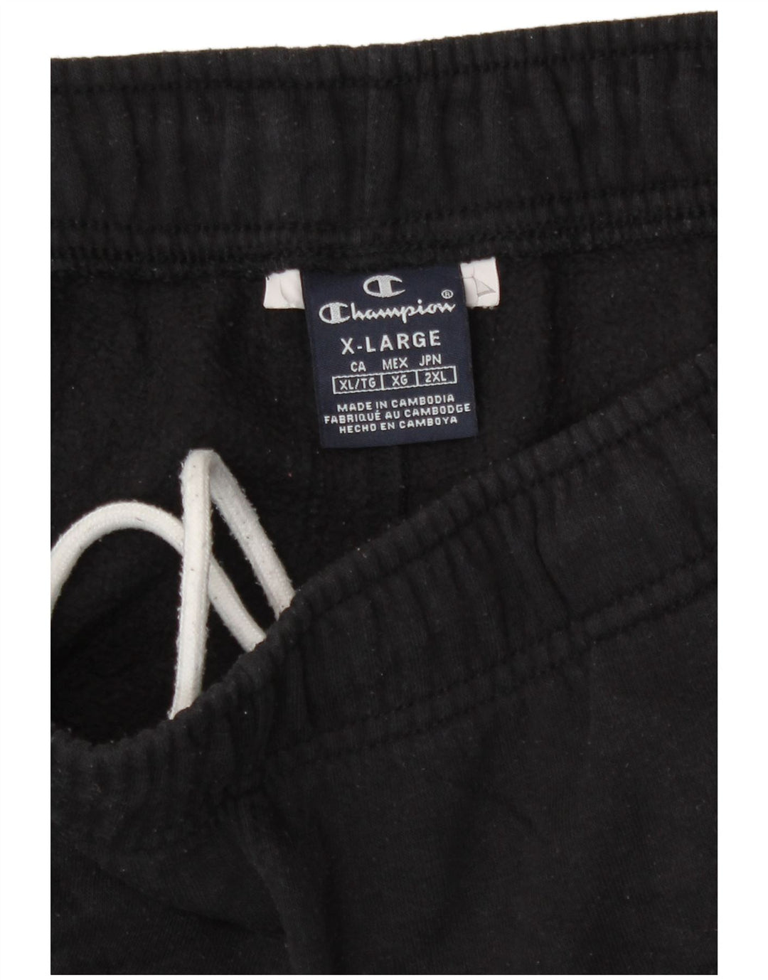Calça de treino masculina Champion XL preta