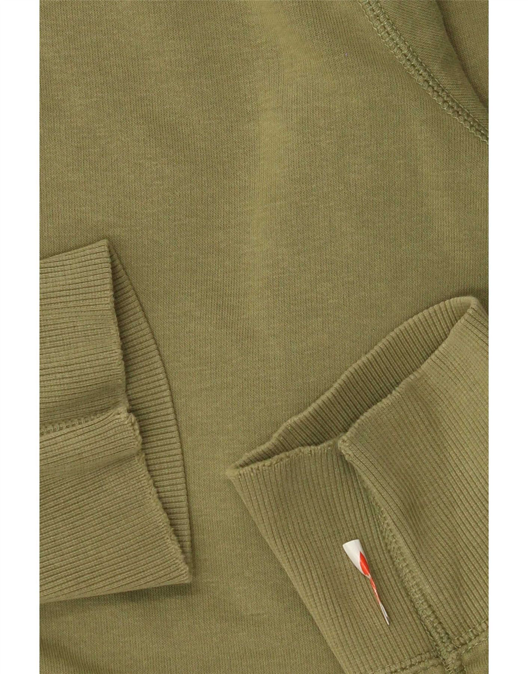 Suéter Converse masculino com capuz e zíper XL algodão verde