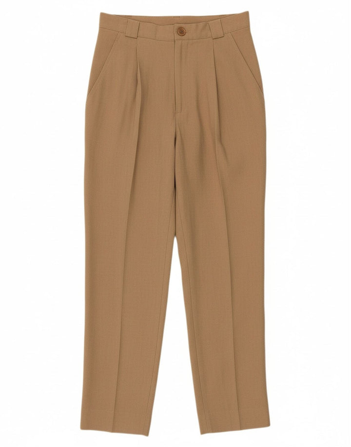 Calça feminina VINTAGE com pegged W28 L29 bege