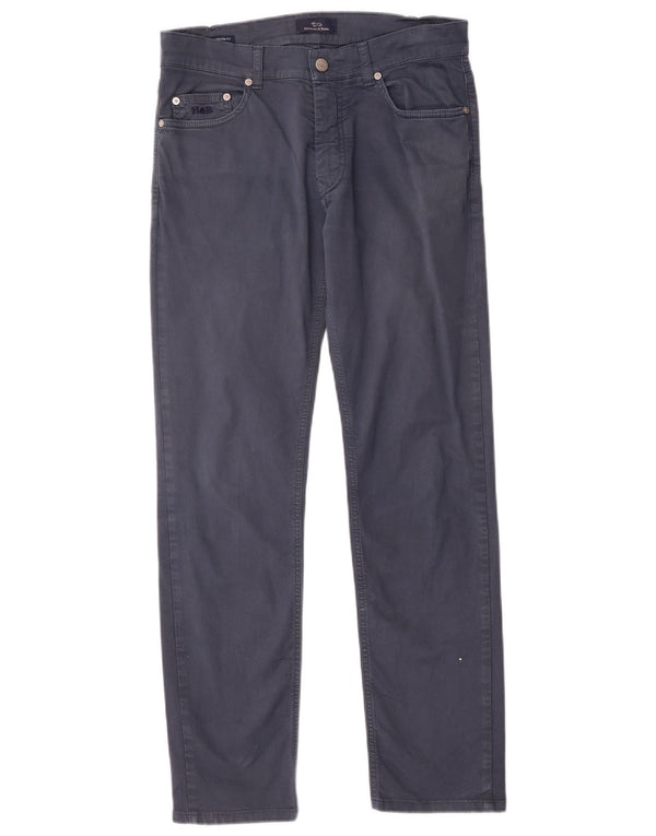 Calça casual masculina Harmont & Blaine IT 46 pequena W32 L30 azul marinho