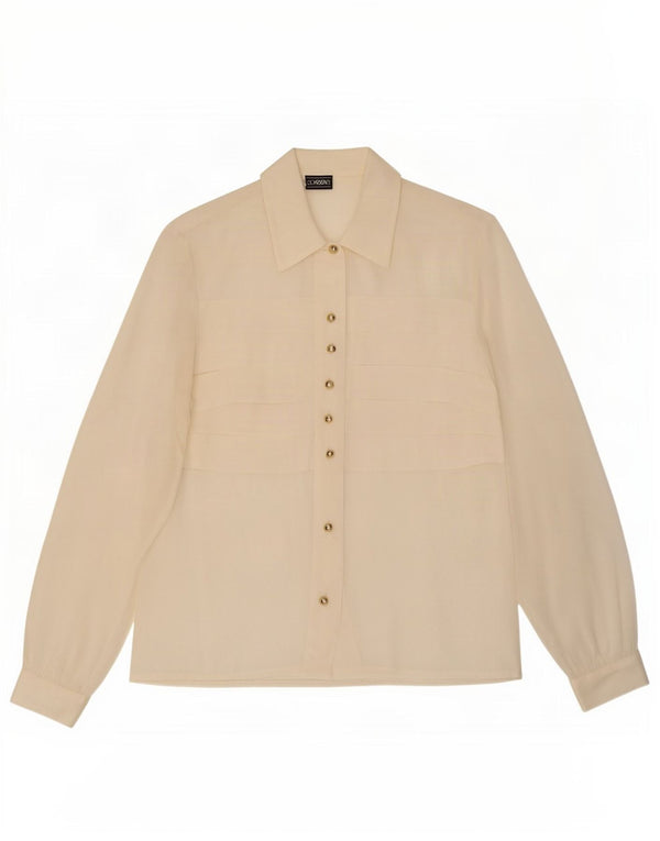 Camisa feminina Lorena IT 46 grande off white