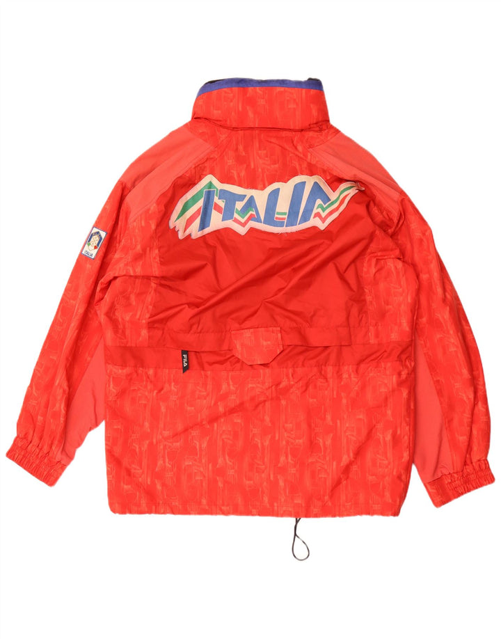 Conjunto de 2 peças Fila Mens Graphic Ski IT 48 Médio W30 L29 Vermelho Colorblock