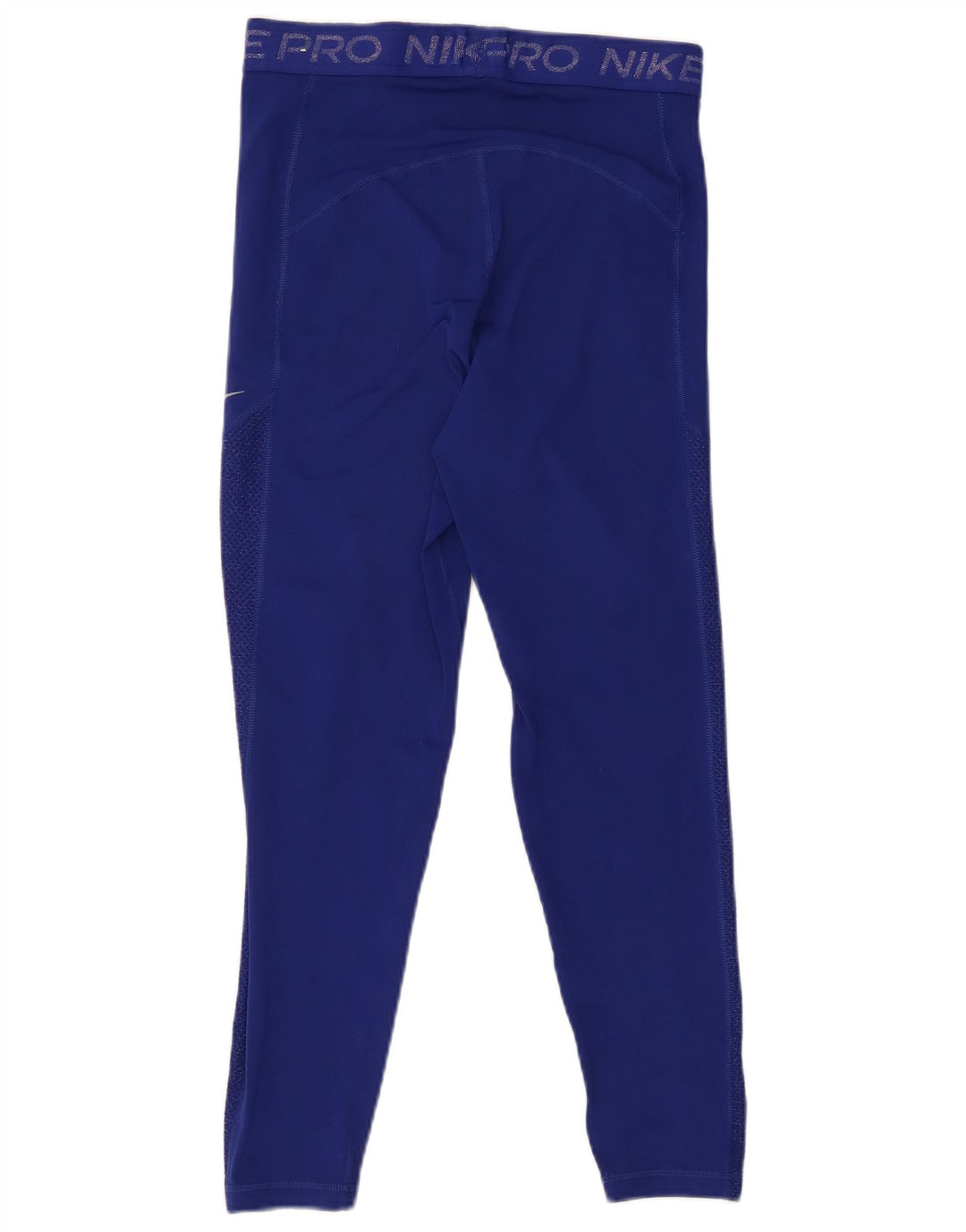 Leggings femininas Nike Graphic UK 12 poliéster azul médio