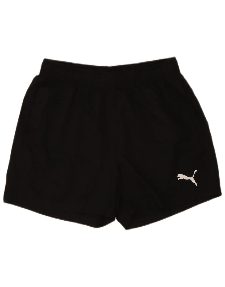 Shorts esportivos masculinos Puma grandes pretos