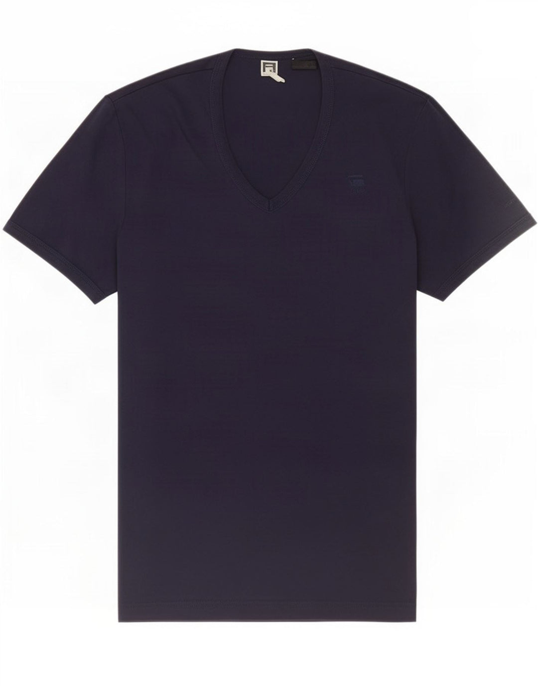 Camiseta masculina G-Star Top médio algodão azul marinho