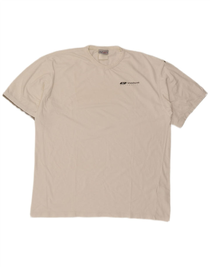 Camiseta masculina REEBOK grande branca
