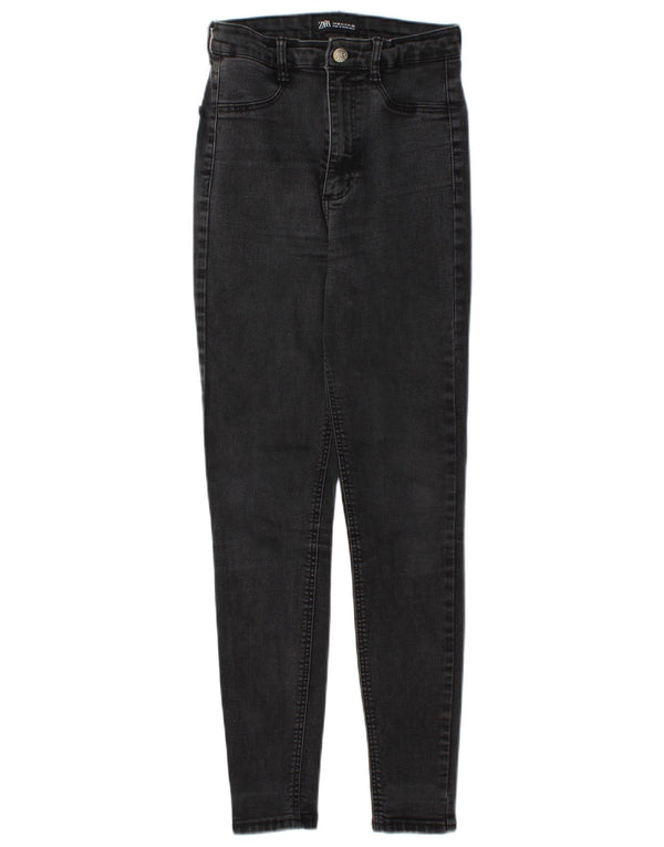 Calça jeans skinny feminina Zara EU 36 XS W26 L27 cinza