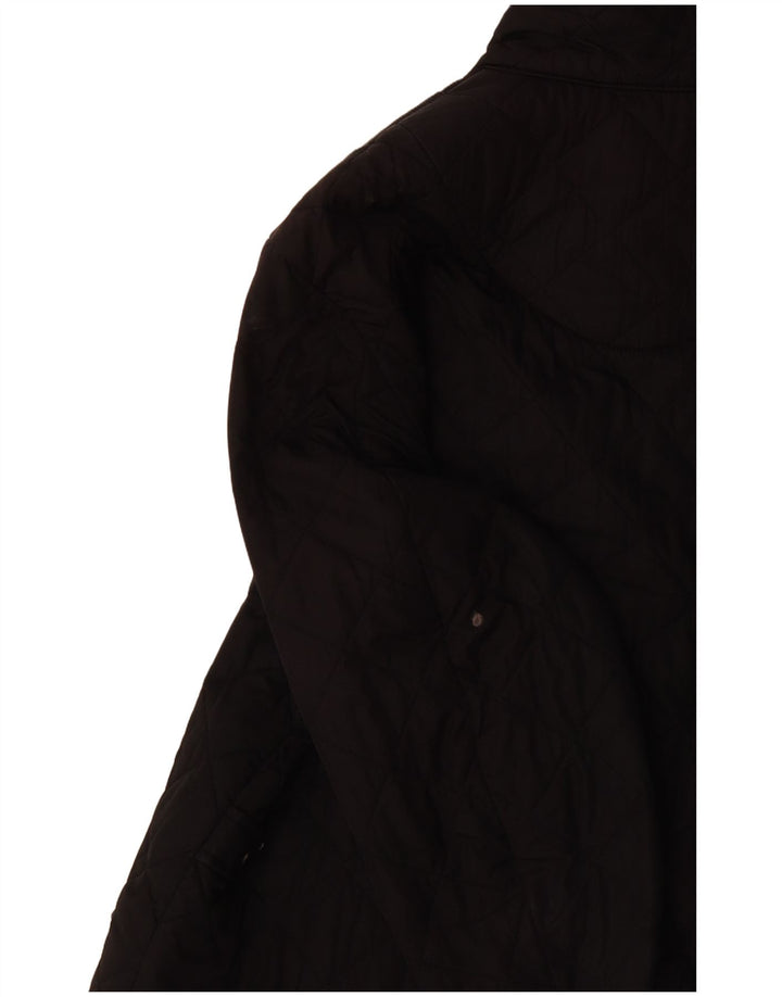 Jaqueta acolchoada masculina BARBOUR UK 36 pequena preta