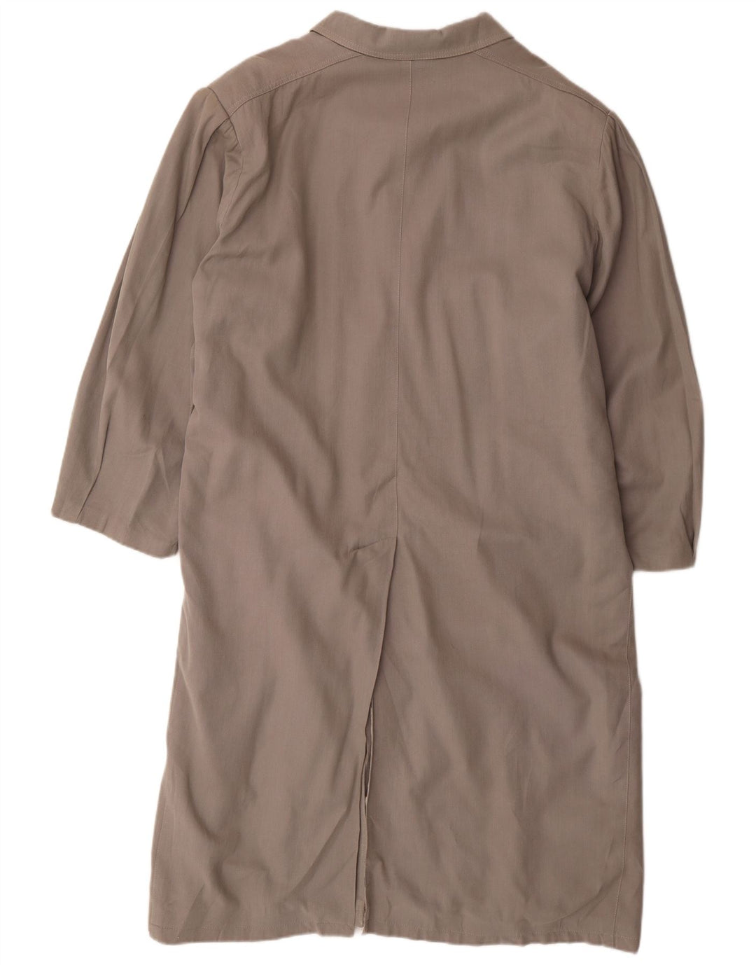 Sobretudo masculino vintage UK 40 grande algodão cinza