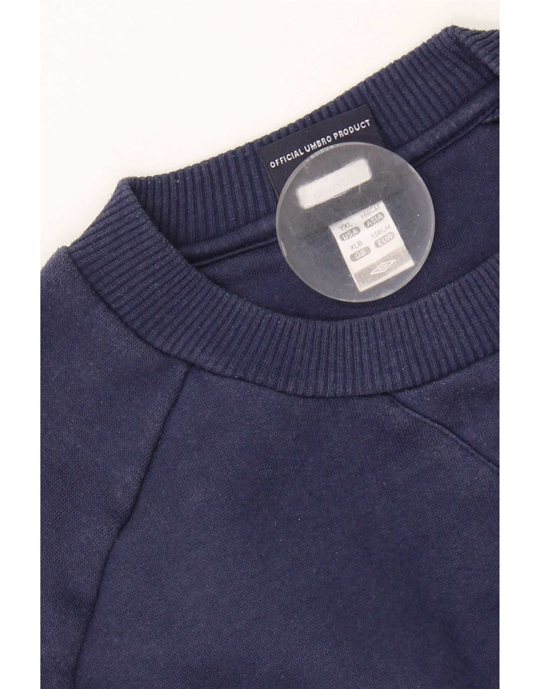 Moletom Umbro Menino 12-13 Anos XL Azul Marinho Poliéster