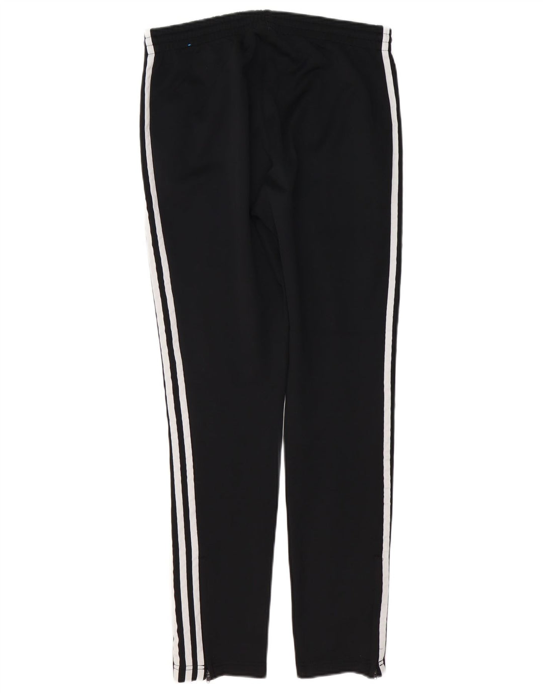 Calças de treino femininas ADIDAS UK 12 médio preto algodão