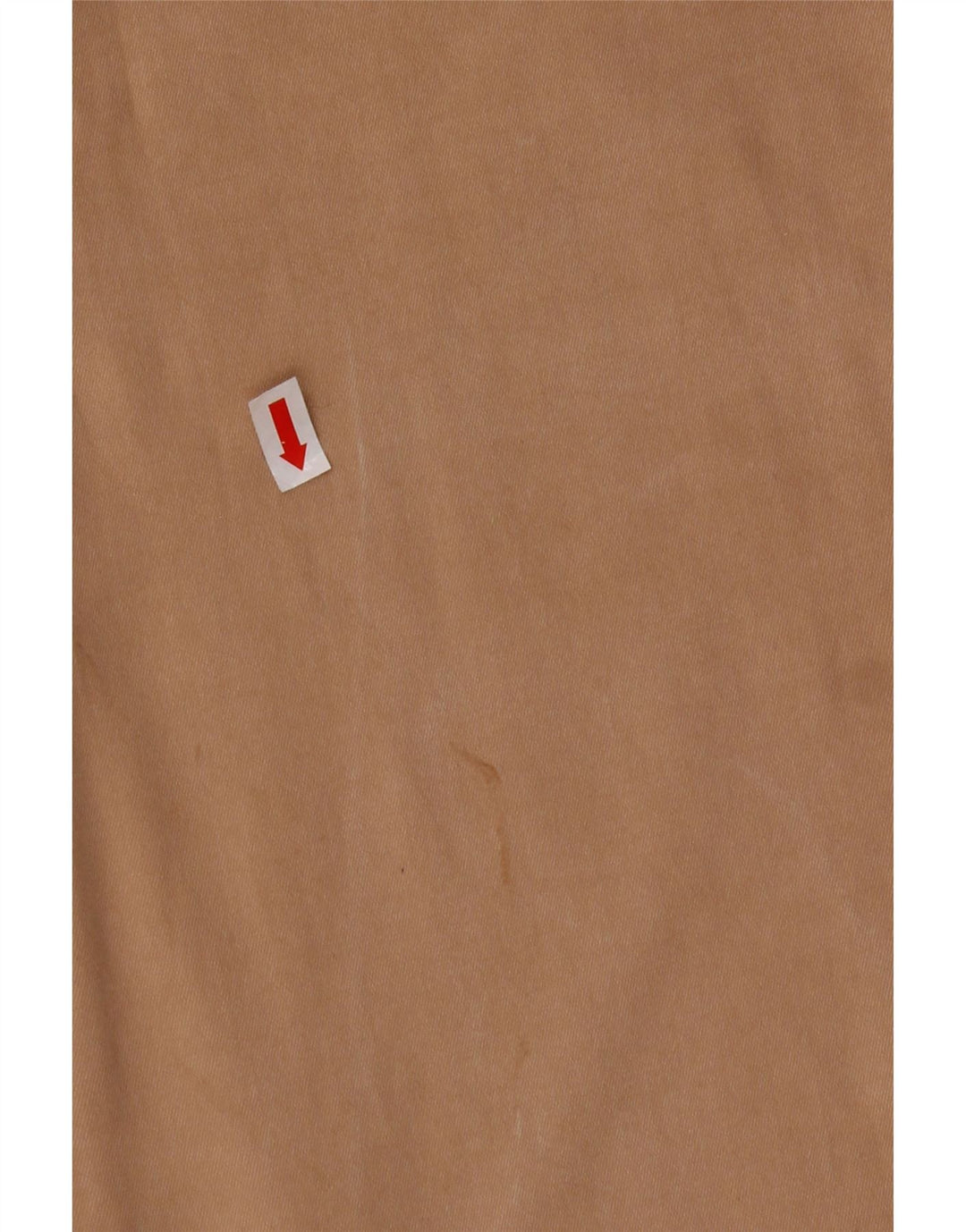 Calça feminina casual slim TRUSSARDI IT 46 grande W32 L30 bege Lyocell