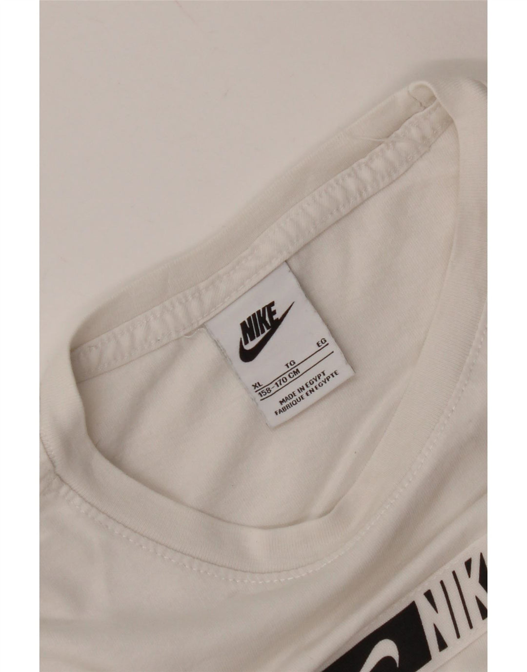 Camiseta NIKE Boys Graphic Top 13-14 Anos XL Branco