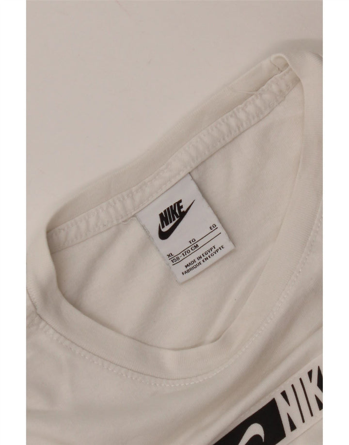Camiseta NIKE Boys Graphic Top 13-14 Anos XL Branco