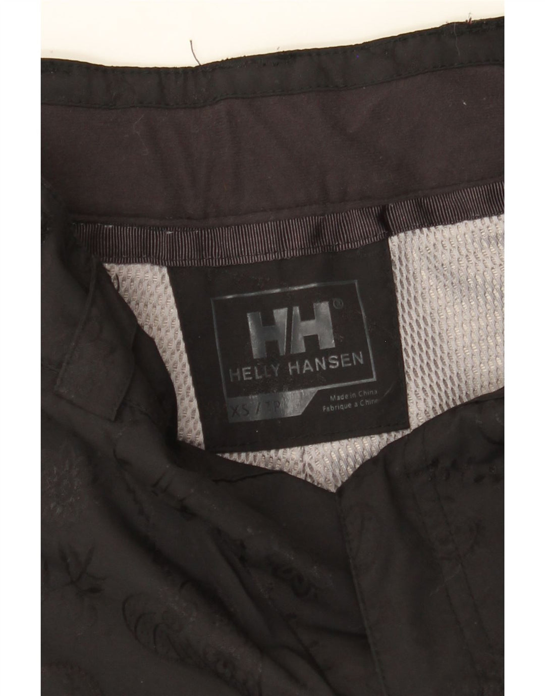 Calça corta-vento feminina HELLY HANSEN Cargo UK 6 XS preto poliamida