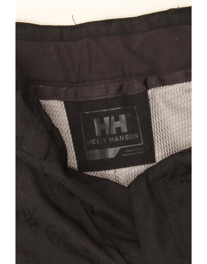 Calça corta-vento feminina HELLY HANSEN Cargo UK 6 XS preto poliamida