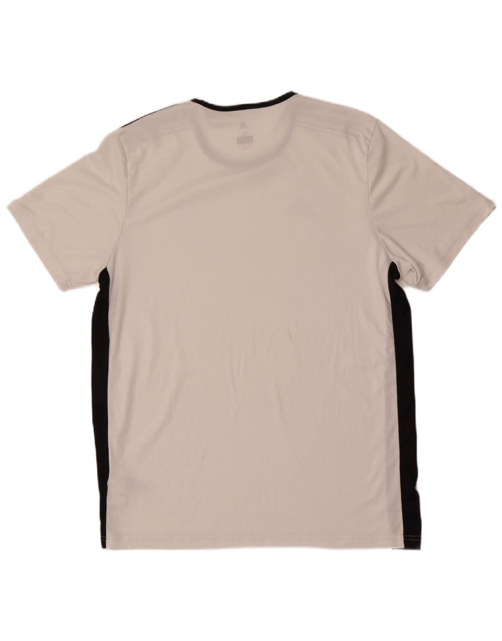 Camiseta Adidas Masculina Climalite Top XL Branco Poliéster