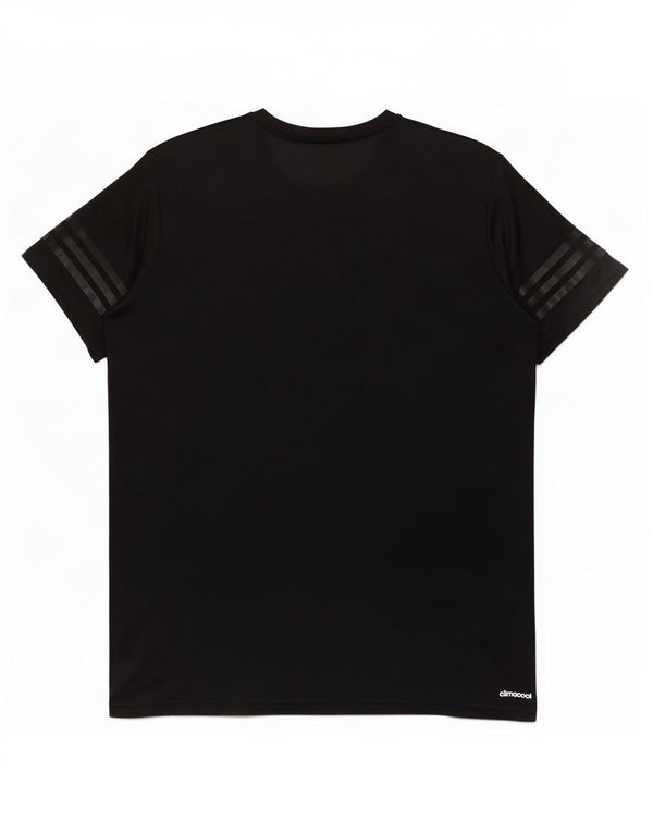 Adidas Mens Climacool Camiseta Top Grande Preto