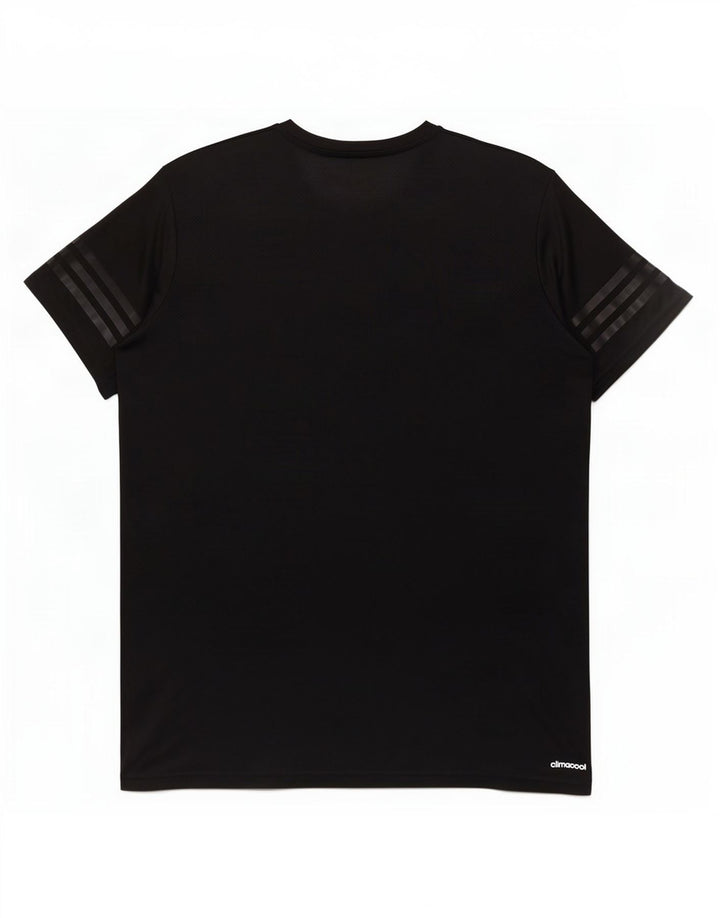 Adidas Mens Climacool Camiseta Top Grande Preto