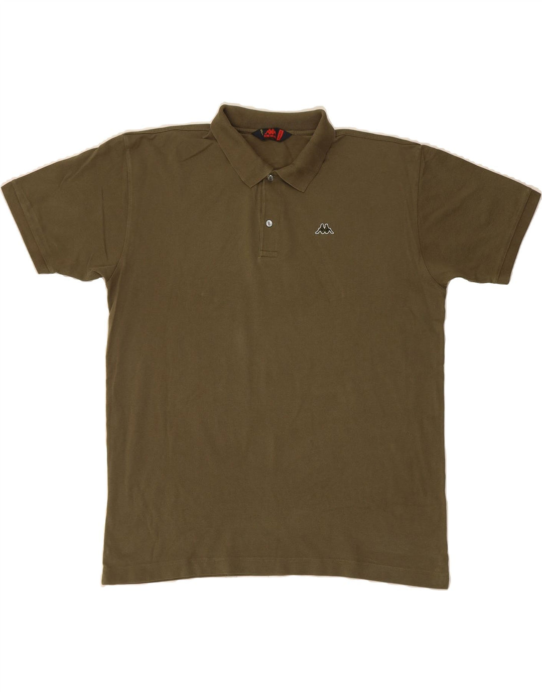 KAPPA Mens Polo Shirt 2XL Green Cotton Vintage Kappa and Second-Hand Kappa from Messina Hembry 