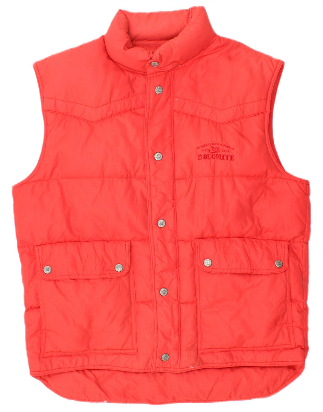 Colete acolchoado masculino DOLOMITE UK 36 pequeno vermelho