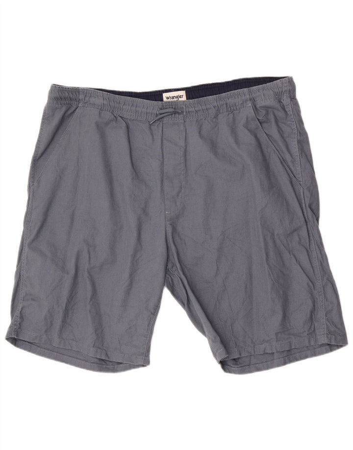 Wrangler Mens Bermuda Shorts W38 XL Cinza Algodão