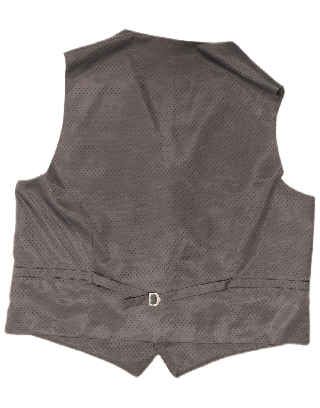 Colete masculino Harris Tweed 2XL cinza lã nova