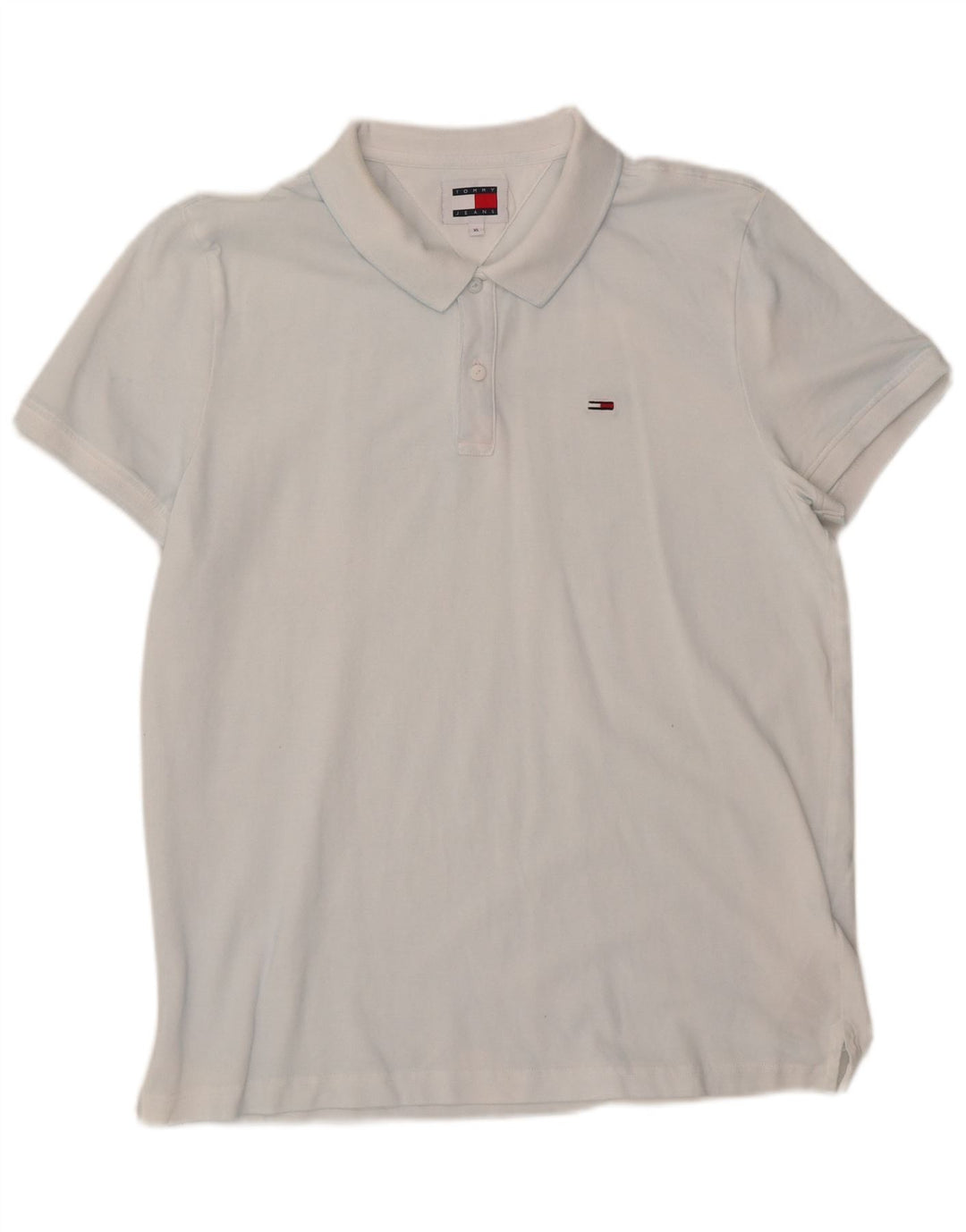 Camisa polo masculina TOMMY HILFIGER XL algodão azul
