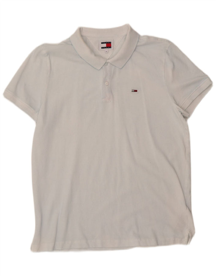 Camisa polo masculina TOMMY HILFIGER XL algodão azul