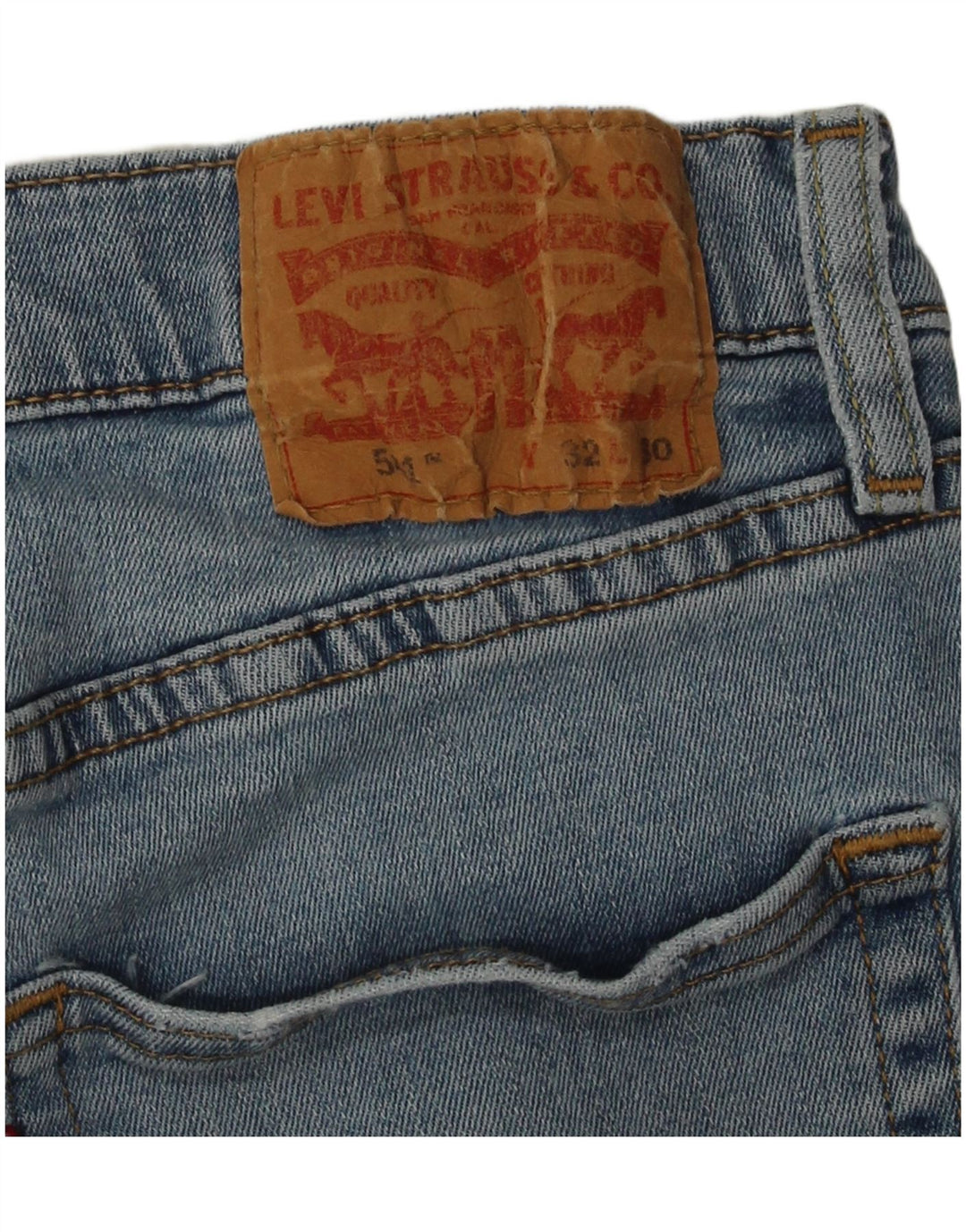 Levi's Masculino 511 Slim Jeans W32 L30 Azul Algodão
