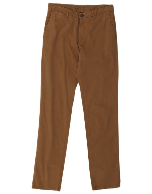 Calça Chino Masculina Slim Fit Massimo Dutti EU 40 Médio W31 L31 Bege