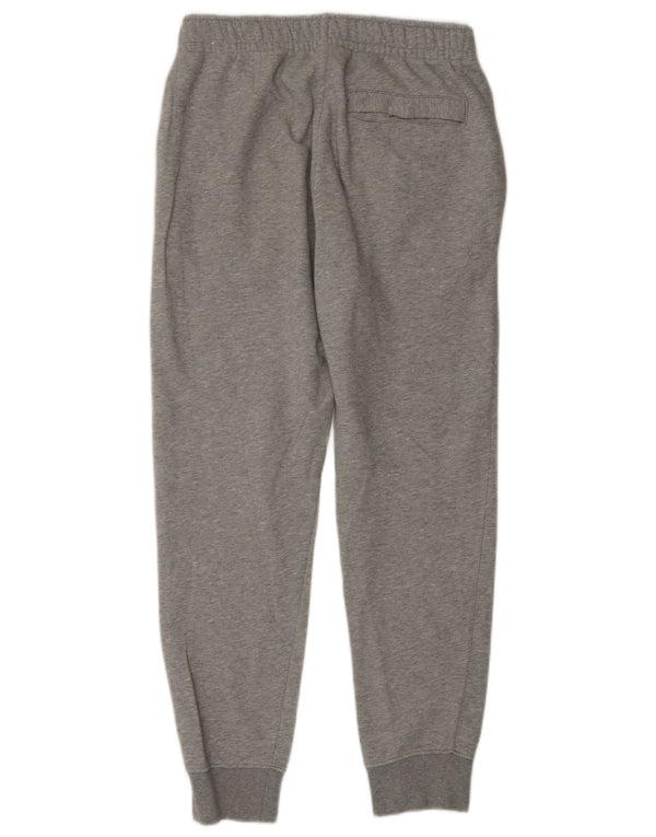 Calça de treino masculina Nike joggers pequeno algodão cinza