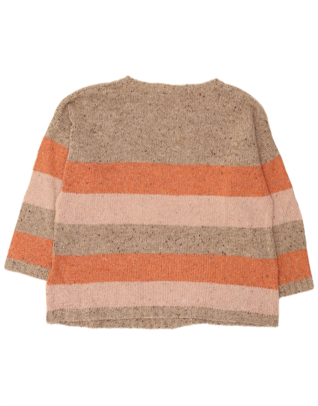 Suéter feminino Marks & Spencer com gola canoa Reino Unido 22 3XL multicolorido